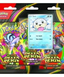 Pokemon TCG Mega Evolution Delta Reign 3-Pack Blister